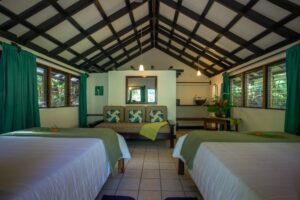 Eco-lodge room with jungle views and balcony at Black Rock Lodge
