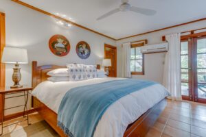 Aerial view of The Lodge at Chaa Creek surrounded by Belizean jungle